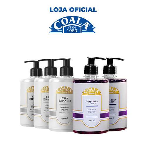 Kit 5 Unidades Sabonete Líquido Coala Home –