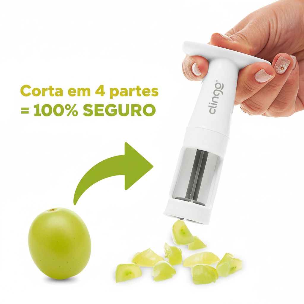 Cortador de Uvas e Frutas Clingo – Seguranç