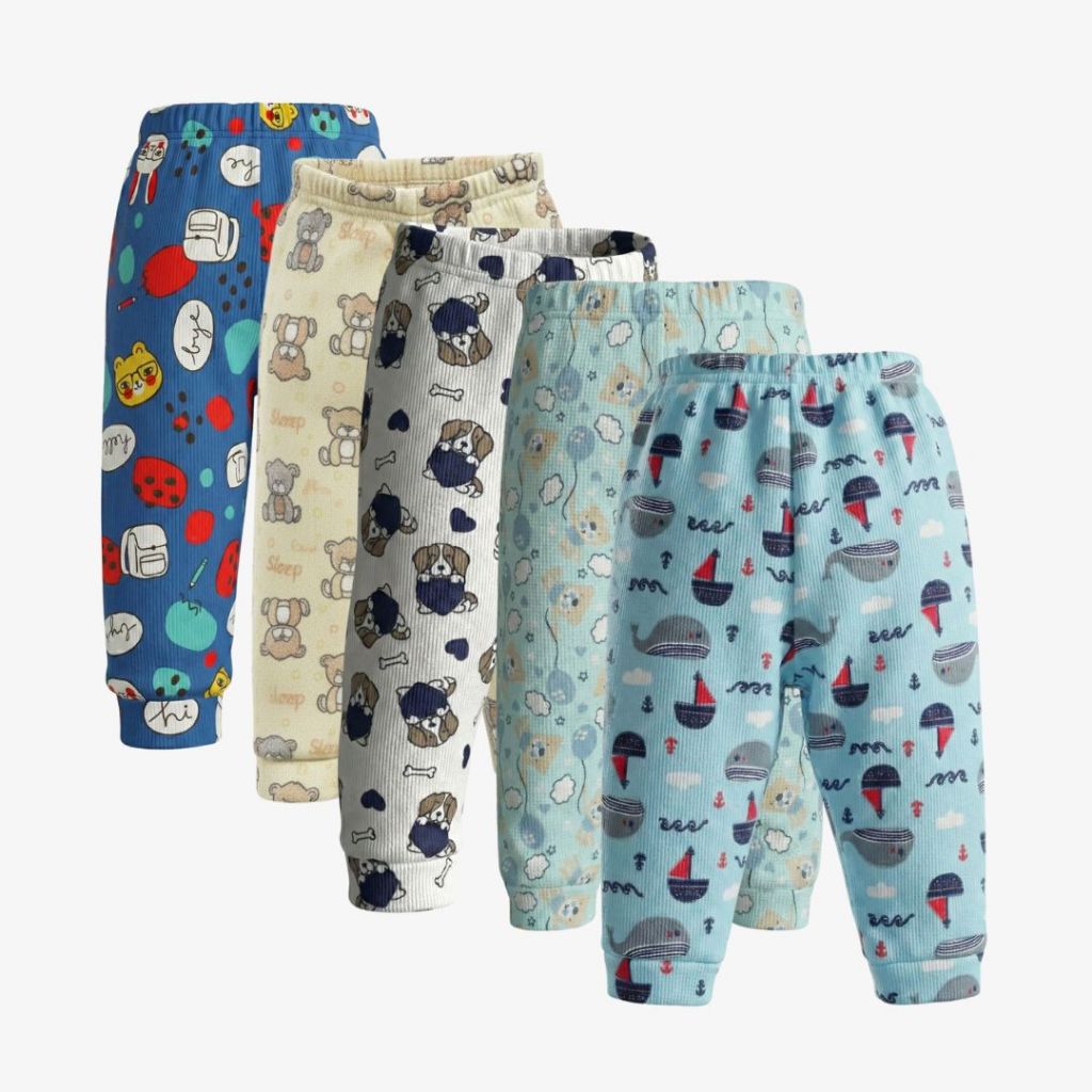 Kit com 2, 3 ou 4 Calças Mijão Pagão Bebê 100%