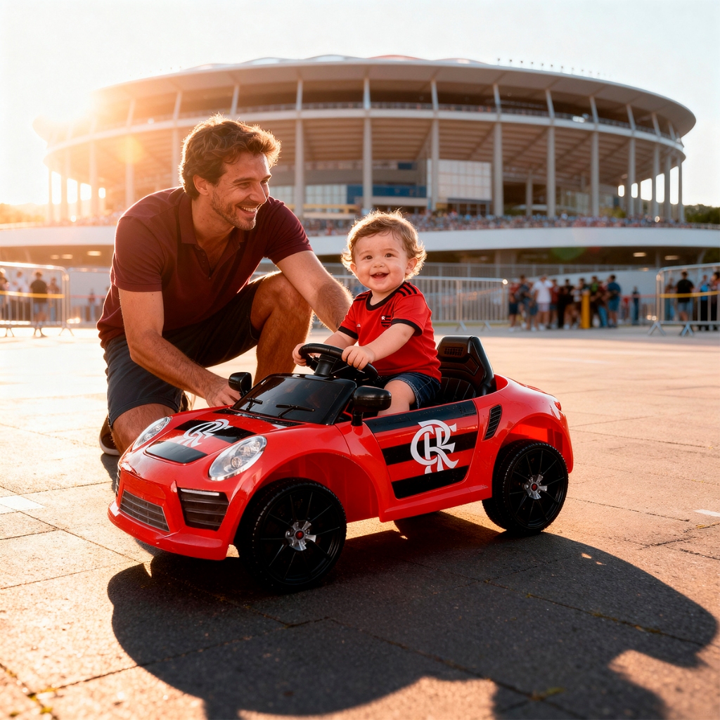 Carrinho Elétrico Infantil do Flamengo – Pr