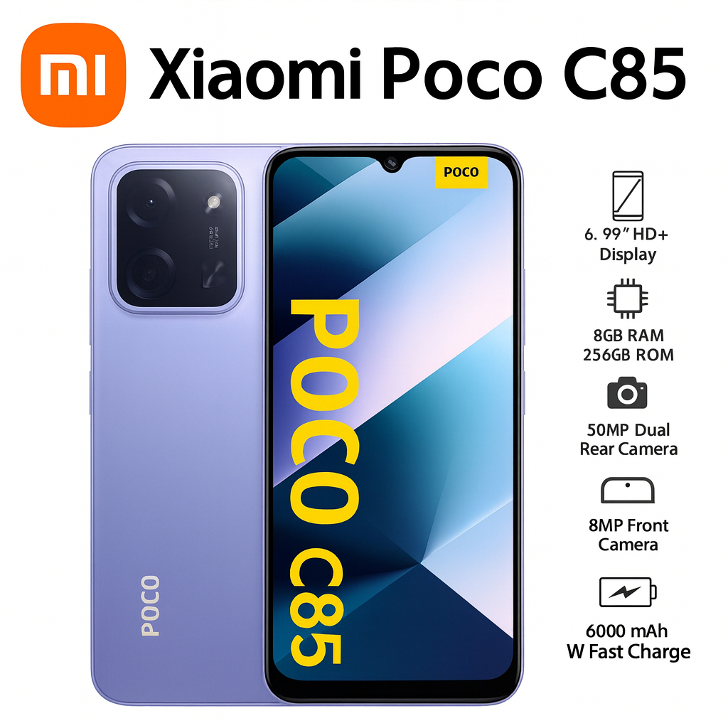 Smartphone Xiaomi POCO C85 8GB/256GB Original Lacr