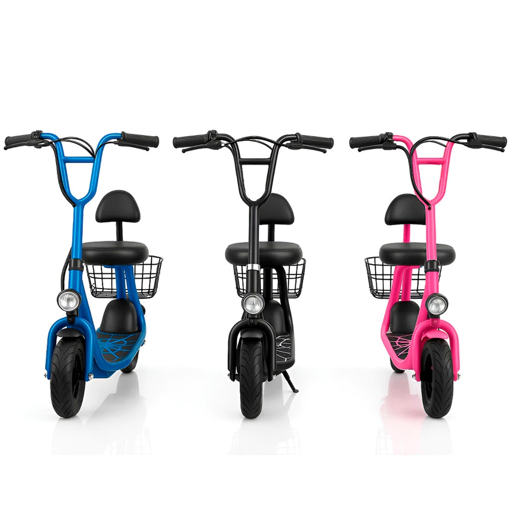 Patinete Elétrico Motorizado Scooter Com Assento