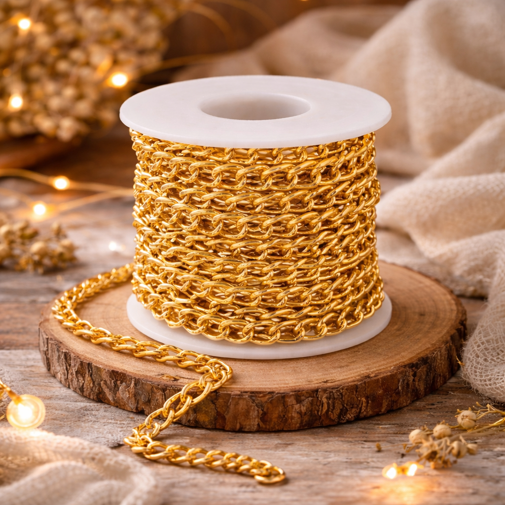 20M Corrente Metal Premium Pra Bolsas Artesanato A