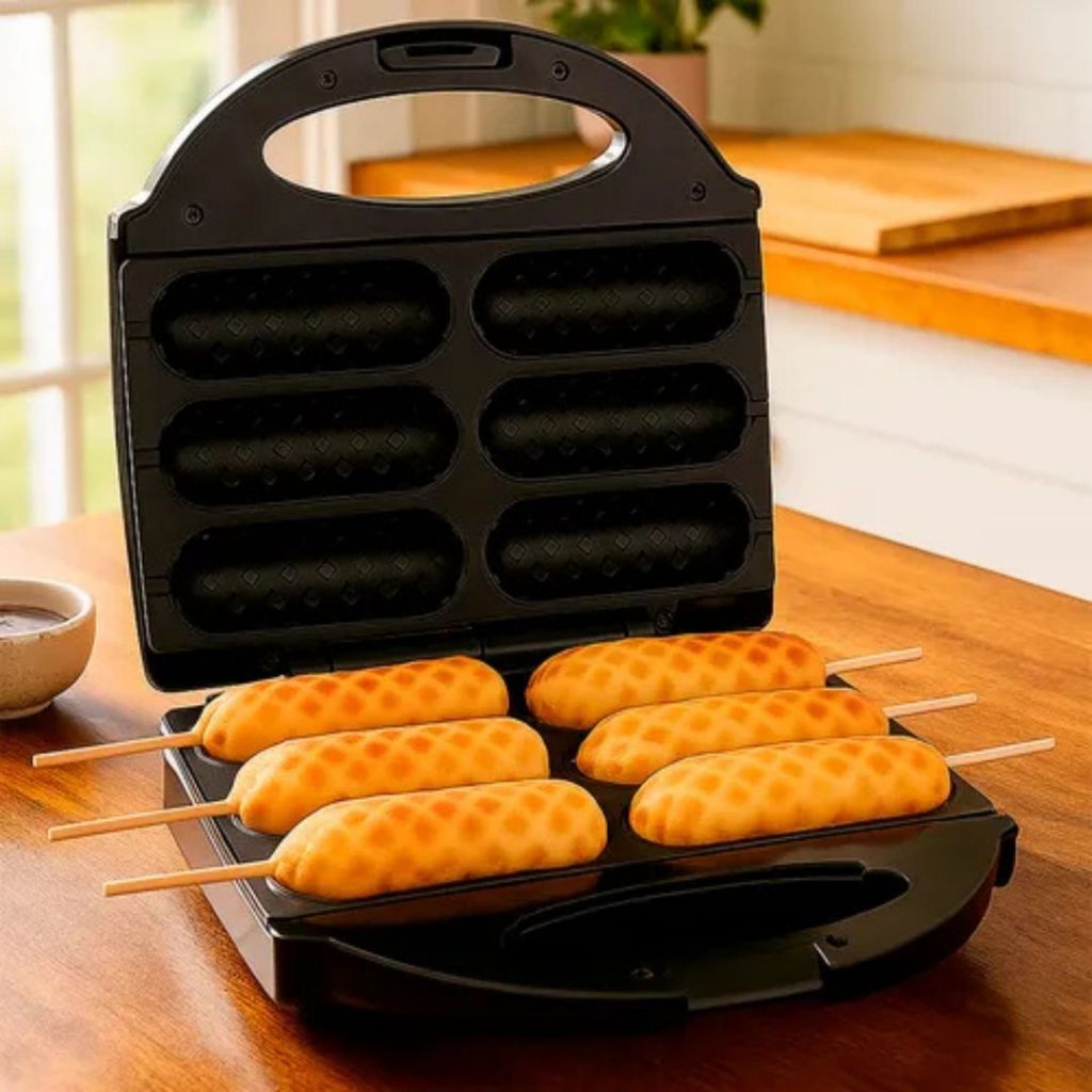 Máquina de Crepe Crepeira Elétrica Antiaderente 