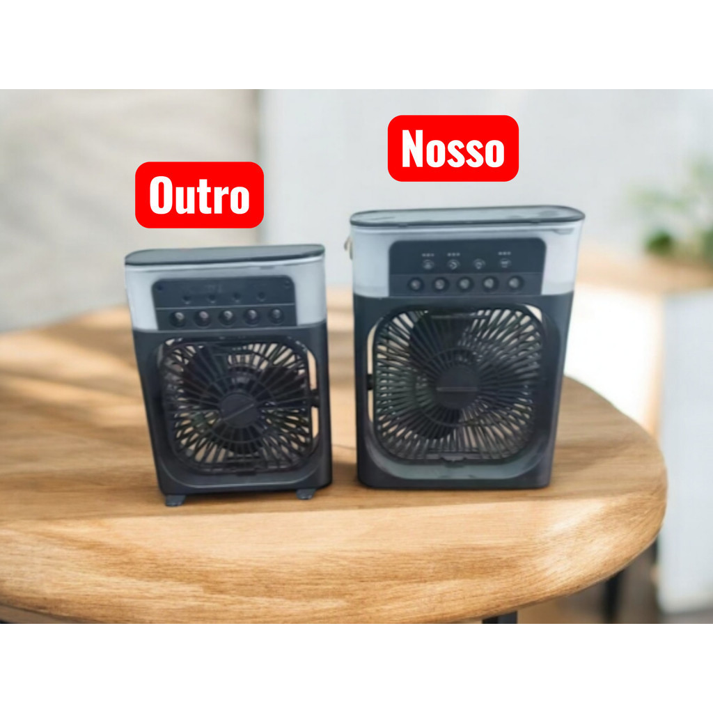 Ventilador Refrigerador De Ar Condicionado Umidifi