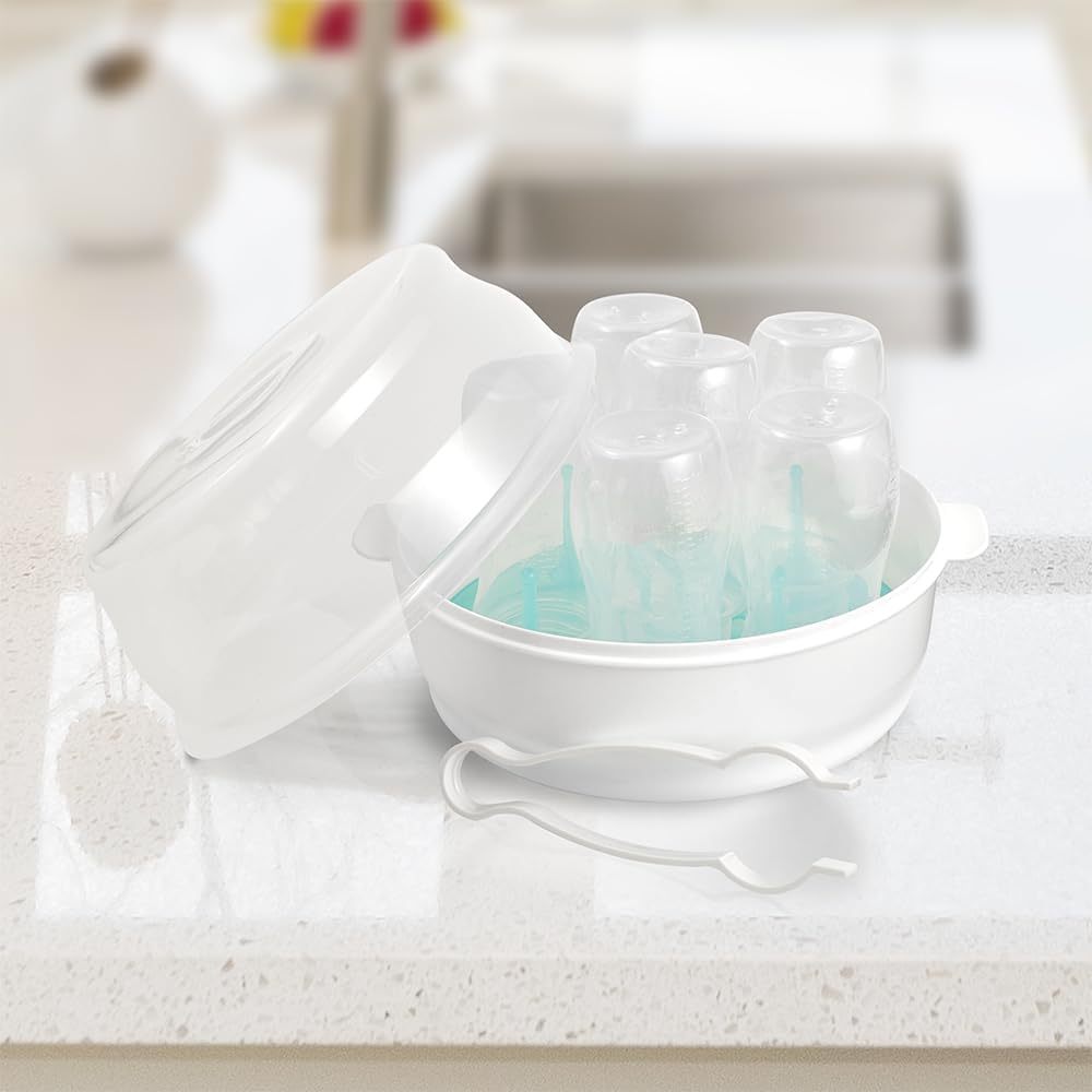 Esterilizador De Mamadeira A Vapor Para Microondas