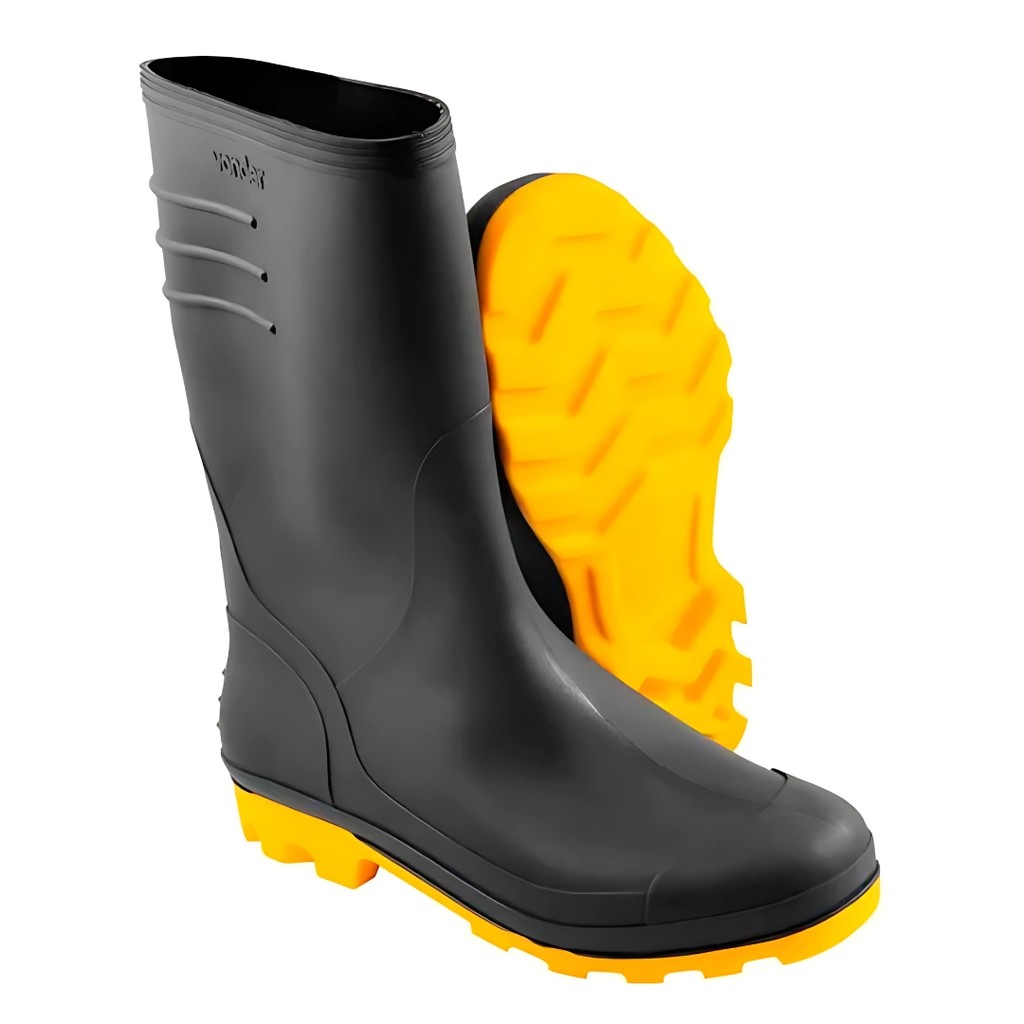 Bota PVC Chuva Motociclista Motoqueiro Impermeáve
