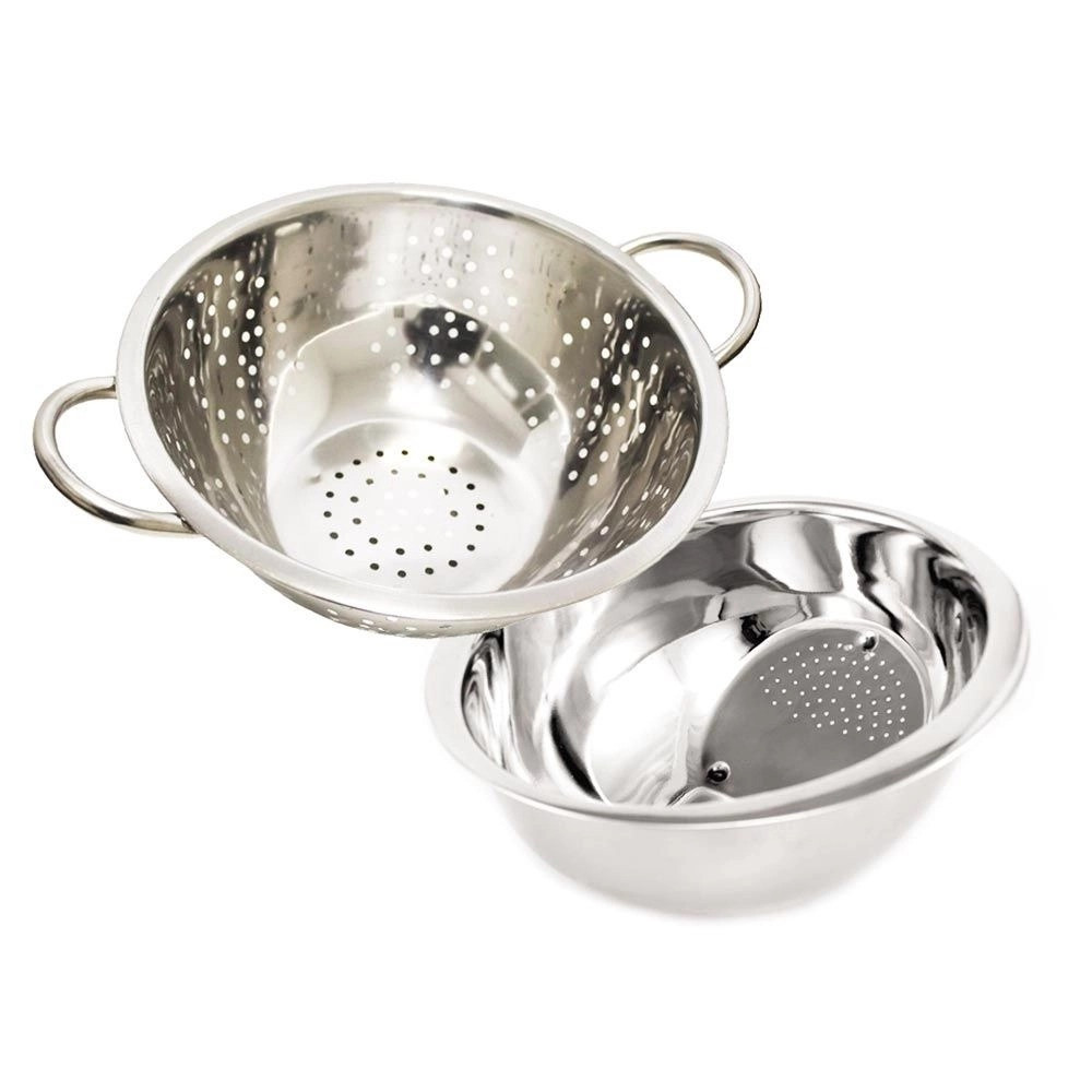 Escorredor de Massa + Lava Arroz Inox lindas peça
