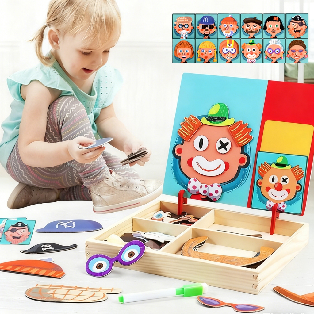 Rinquedo Lousa Magnetica 3 Em 1 Infantil Imã Educ