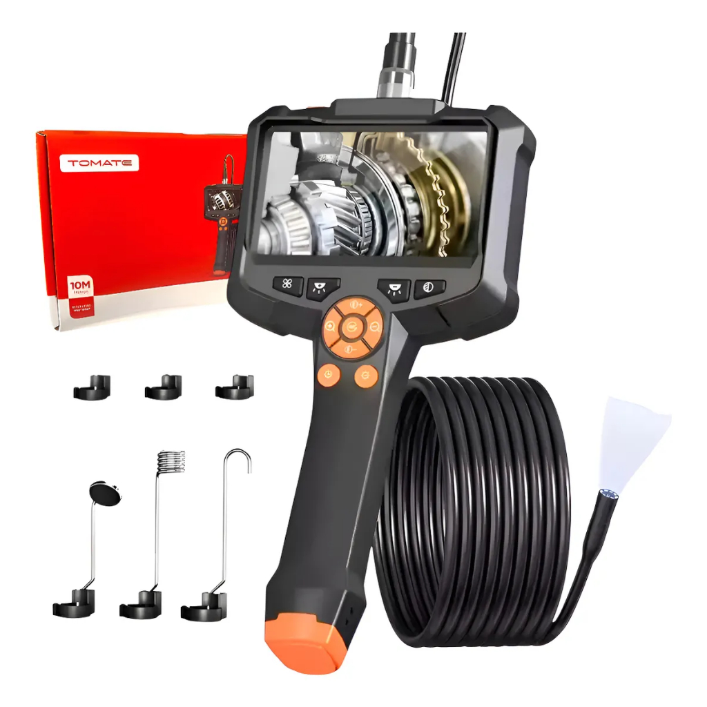 Câmera Endoscópica Tela 4.3 Hd Borescópio Ip67 