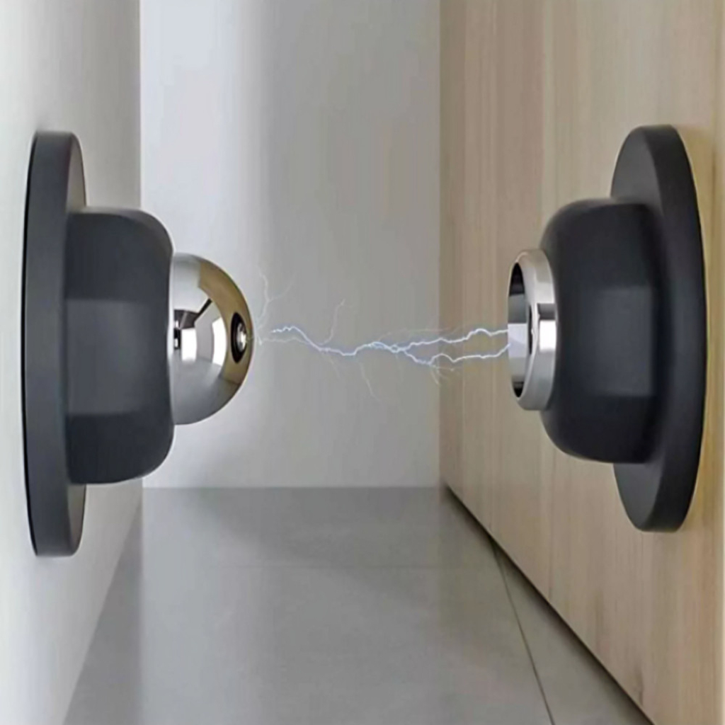 Prendedor Fixador Trava Porta inox Magnético Ades