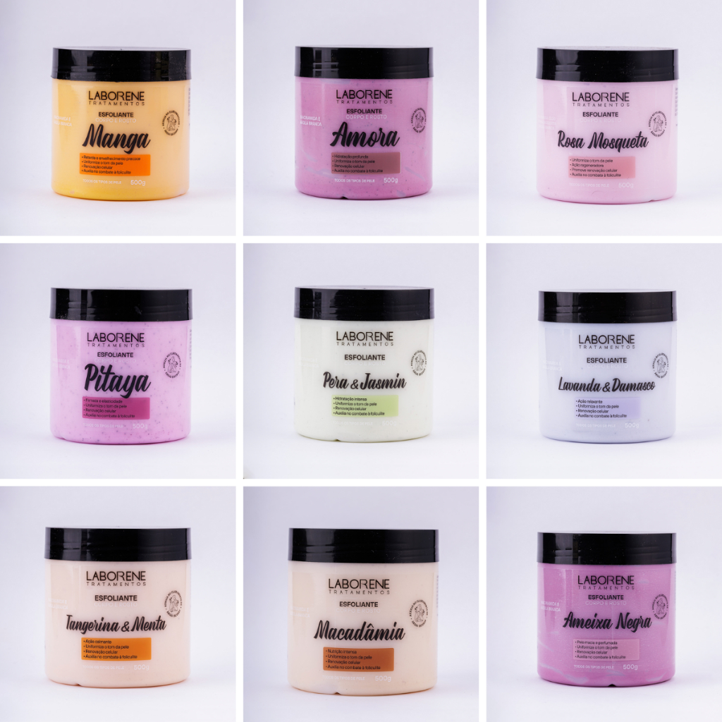 Esfoliante Corpo e Rosto Skincare 500g/Clareador A