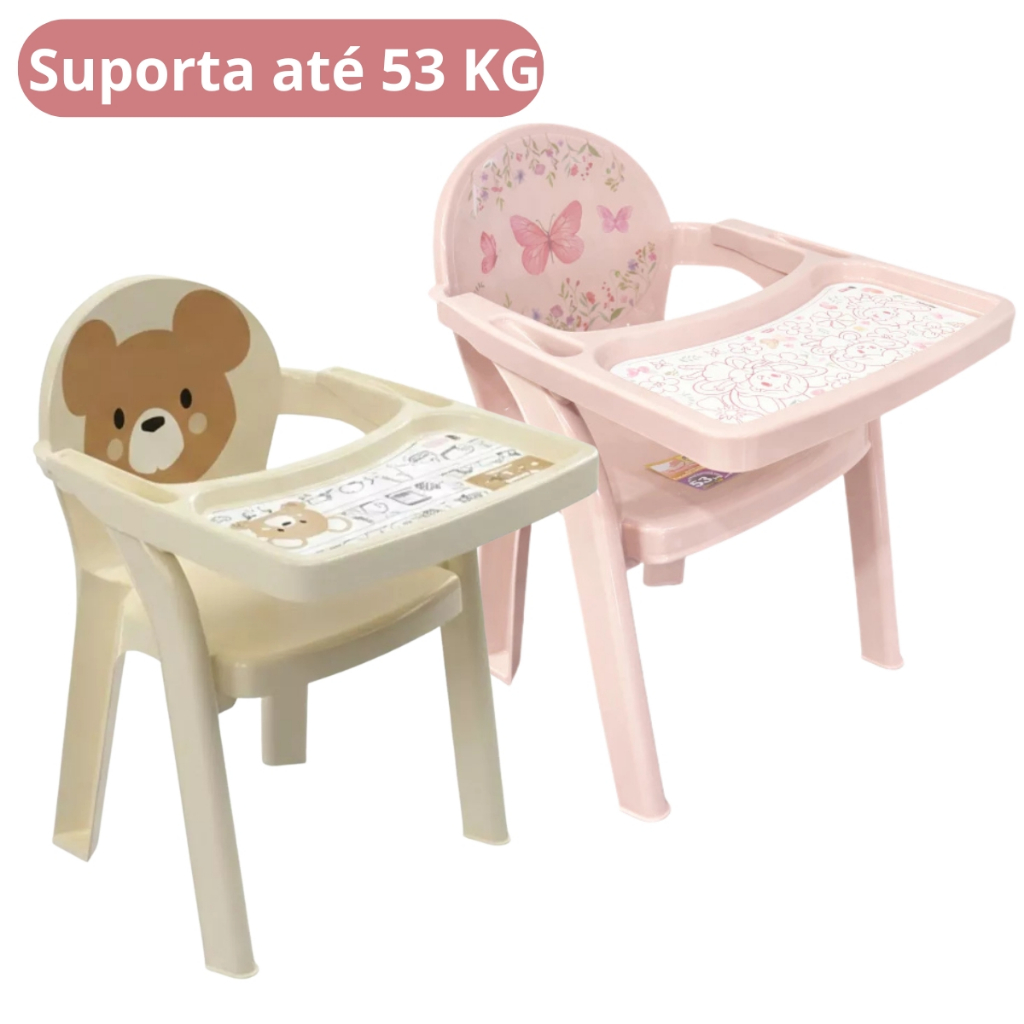 Poltrona Cadeirinha Infantil com Bandeja Mesinha d