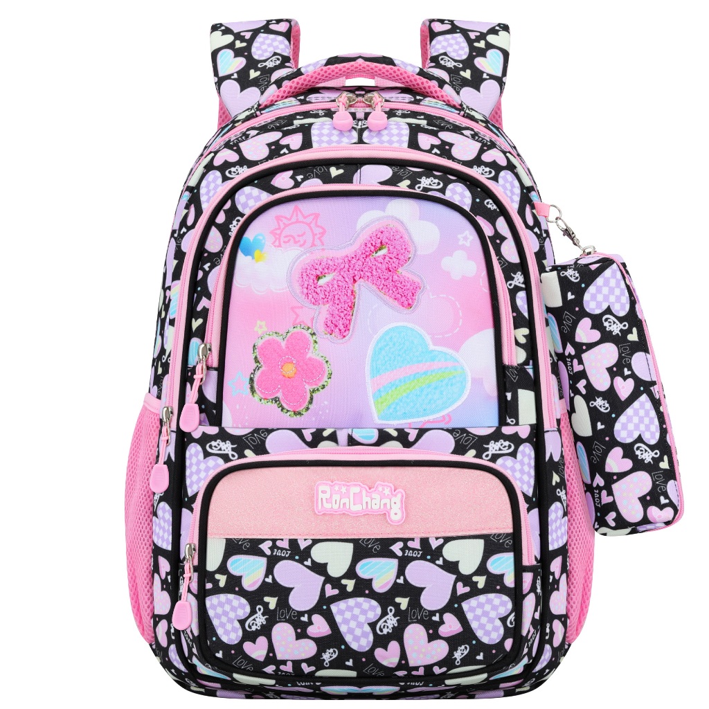 Mochila Escolar Infantil Cute | Estampa Fofa + Est