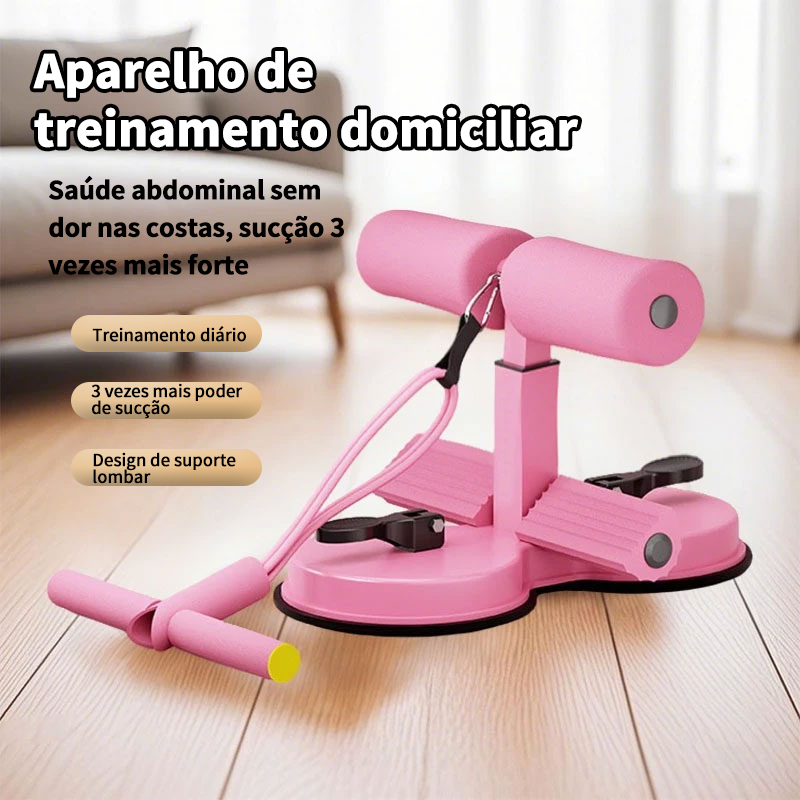 Equipamento auxiliar de abdominais com Ventosas Fo