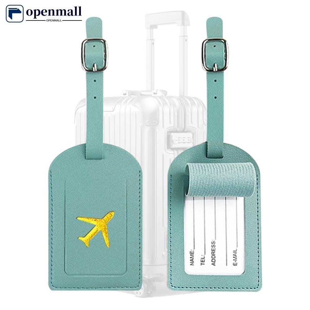 PU Couro Etiqueta De Bagagem Identificação De Ma