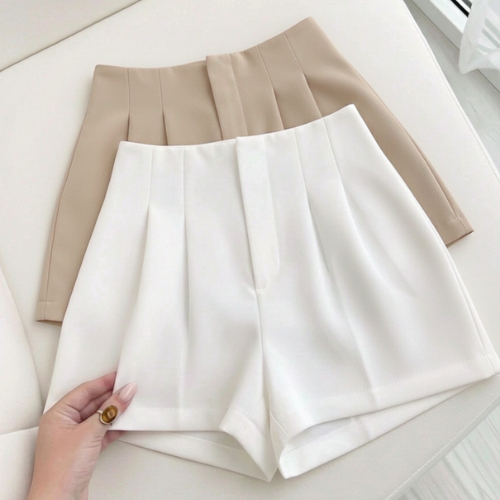 Kit 2 Shorts Alfaiataria Feminino Cintura Alta com