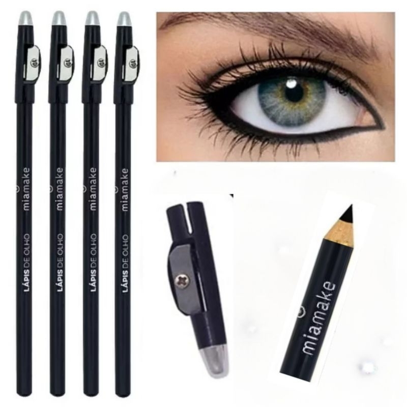 kit Lápis para olhos e Sombracelhas  Preto / Marr