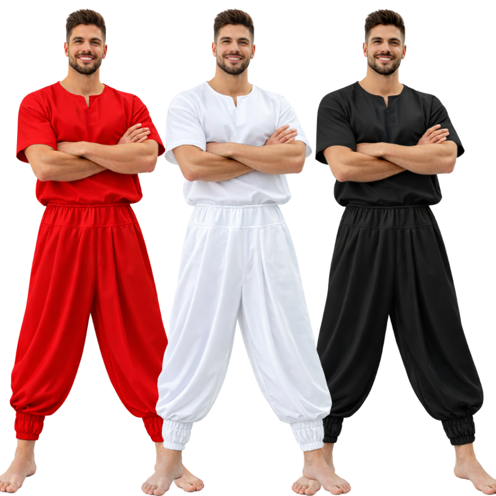 Calça Bombacha Unissex Umbanda e Candomblé Oxfor