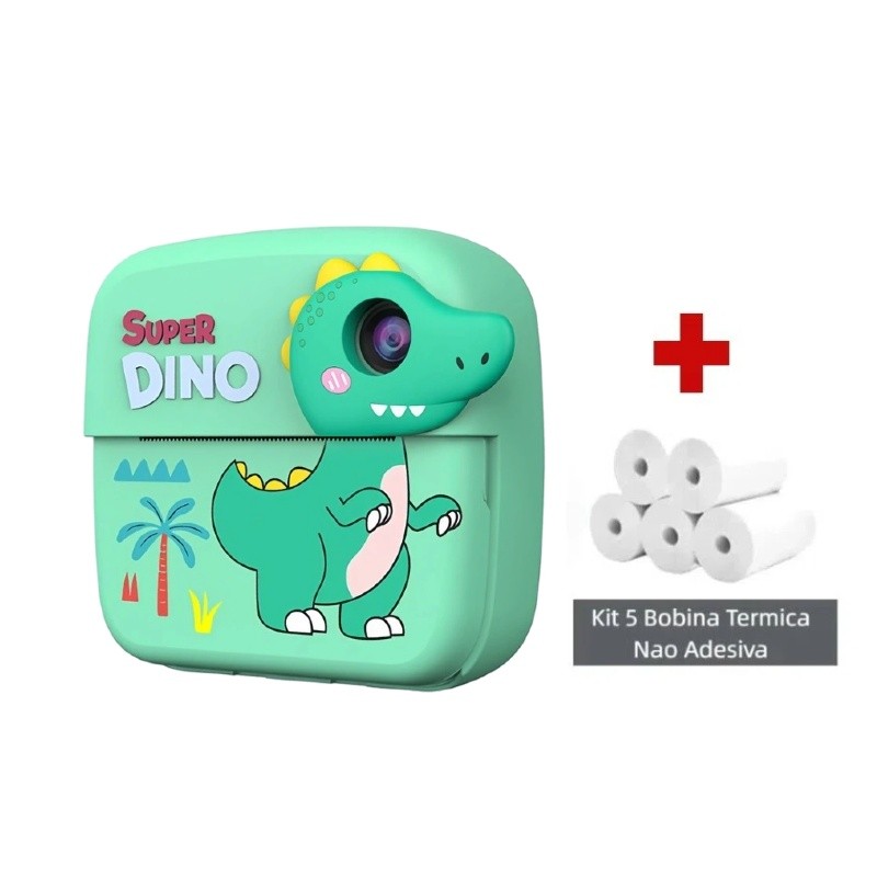 Câmera De Impressão Instantânea Para Crianças 