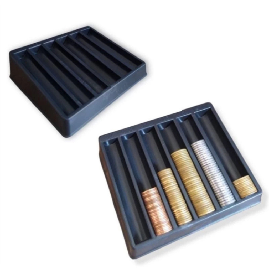 Porta Moeda Para Balcão Dinheiro Loja Caixa Comé