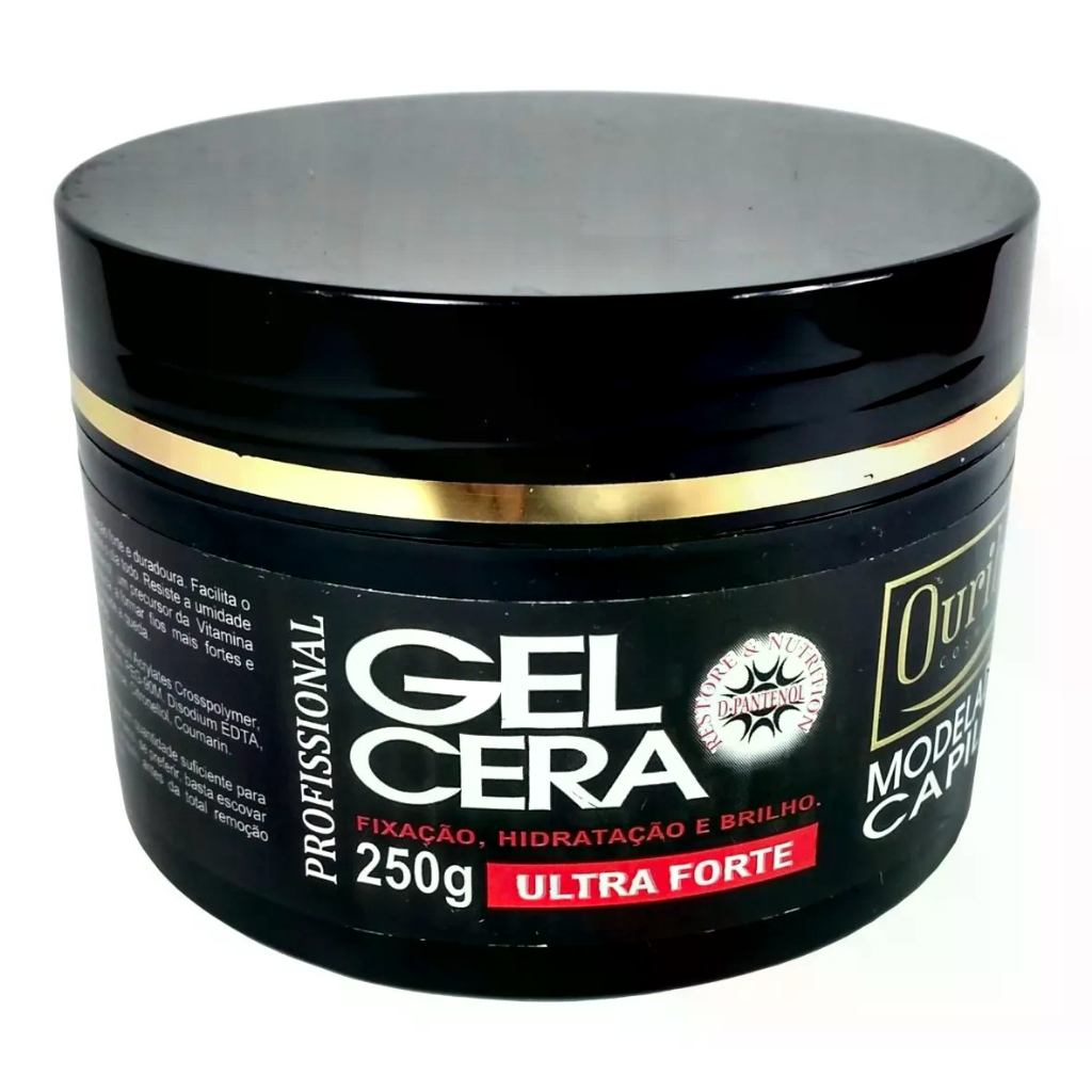 Gel Cera Capilar Ultra Forte Ouribel 250g