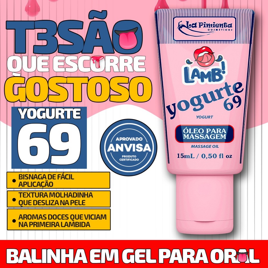 GEL ÍNTIMO PARA LAMBIDA GULOSA QUE NÃO DEIXA SOB