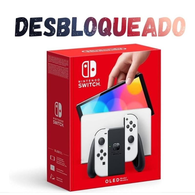 Nintendo Switch Oled Desbloqueado | Novo | Garanti