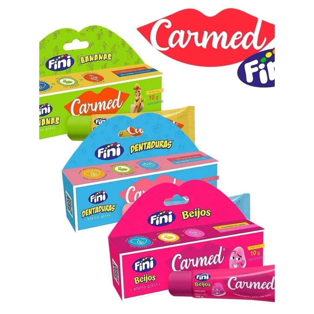 Carmed Lip Gloss Hidratante  Brilho Intenso com To