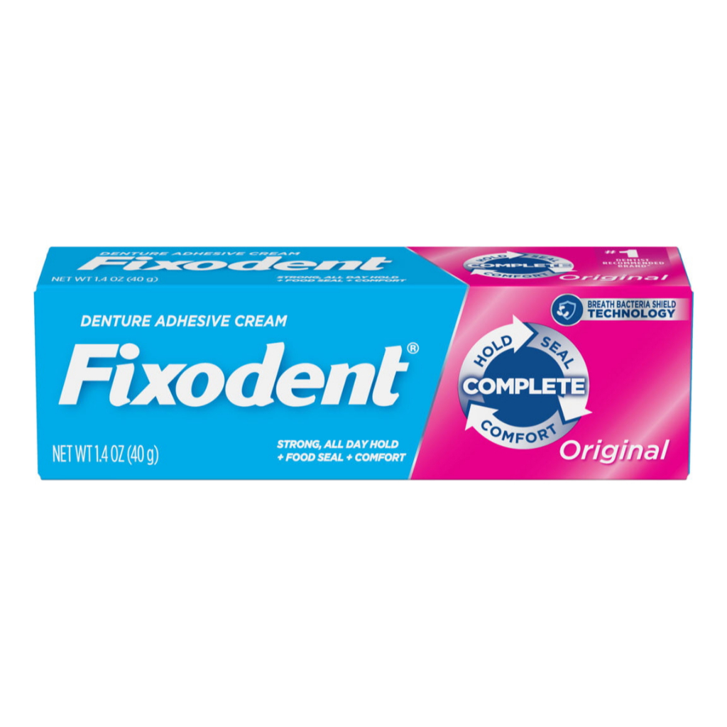 fixodent 40g fixador de prótese dentária –