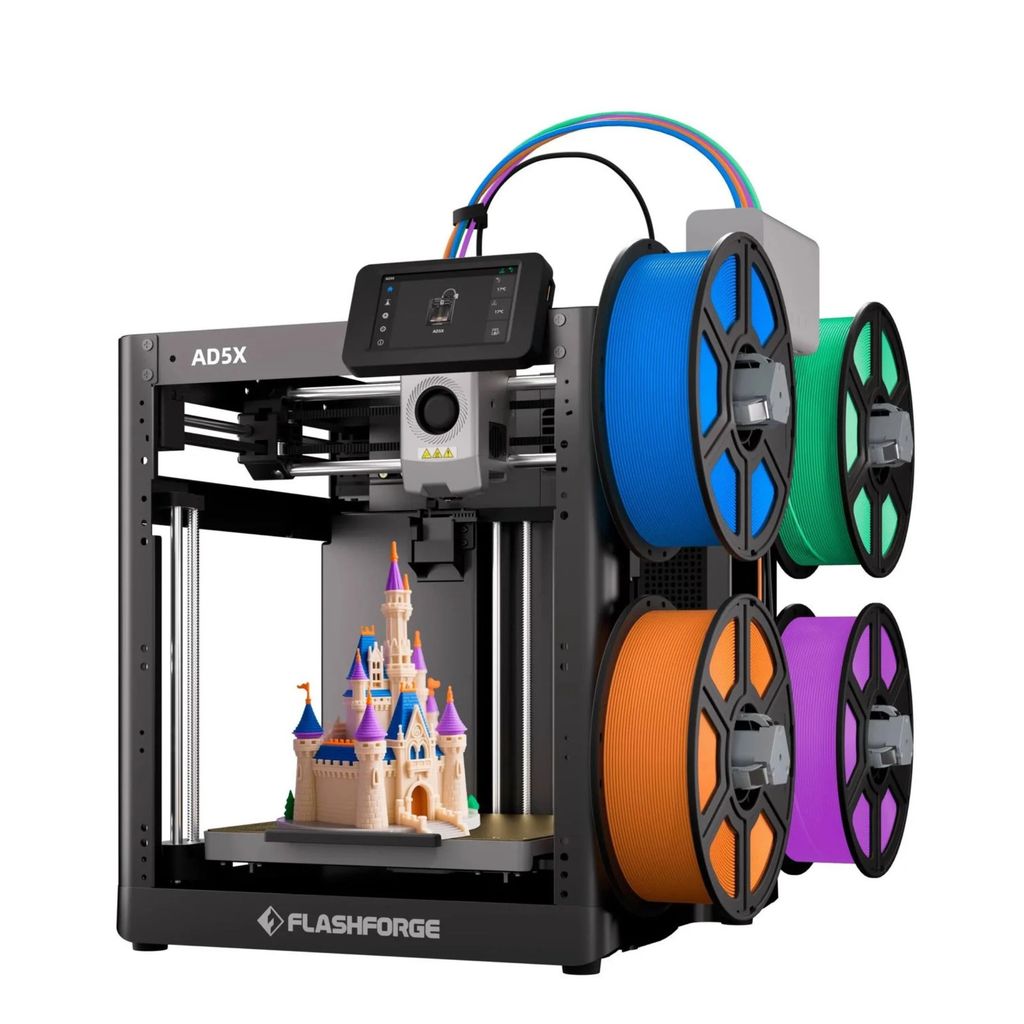 Impressora 3D Flashforge AD5X Multicolor Com Kit E