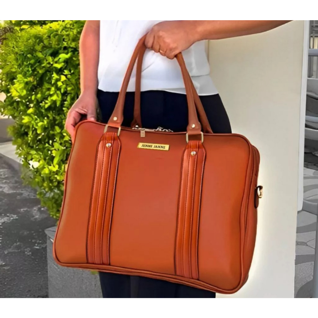 Bolsa Pasta Executiva Para Notebook Masculina Femi