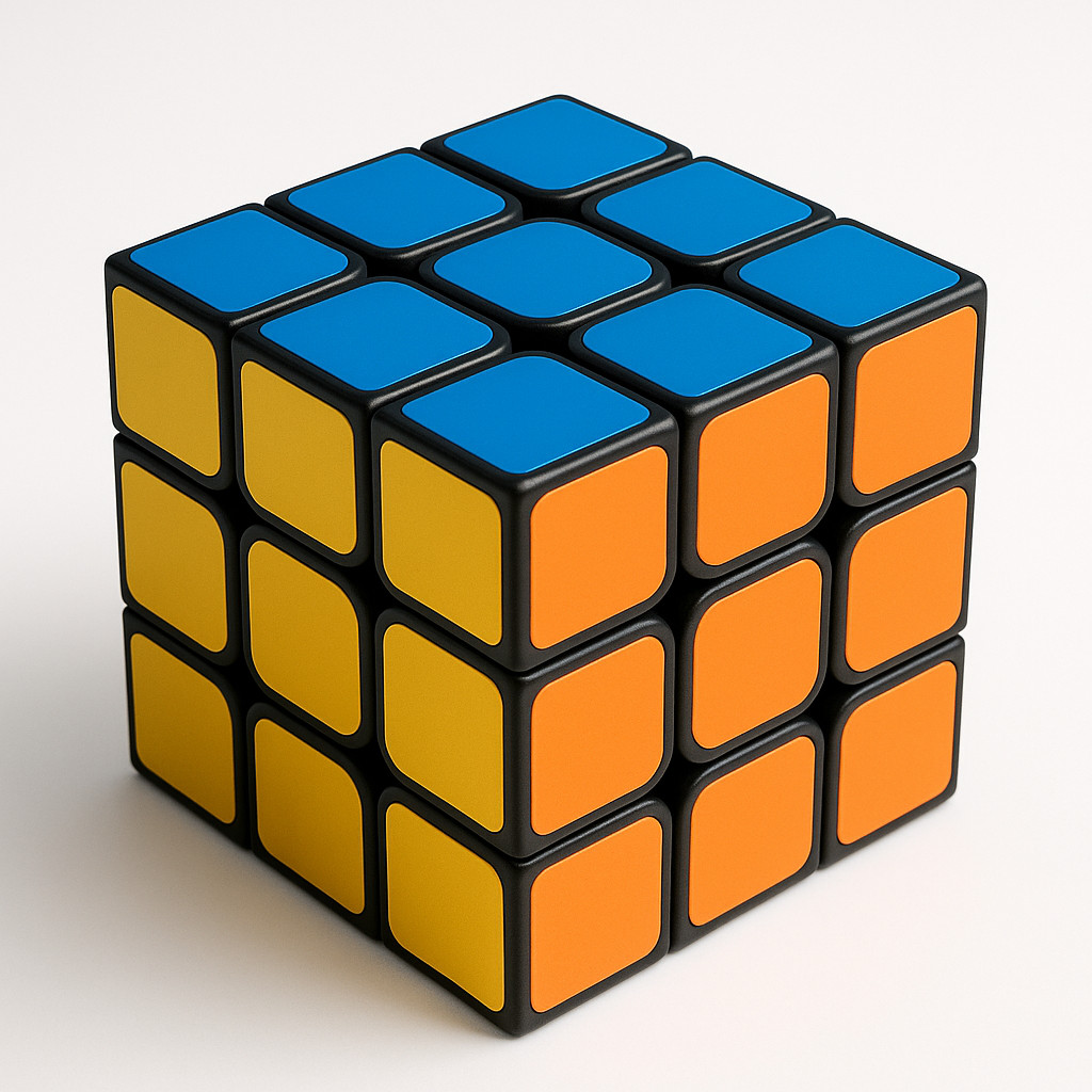 Cubo Mágico 3×3 Diversão  Raciocínio Lógi