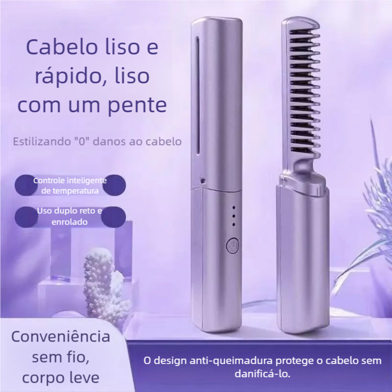 Pente de Alisamento Portátil – Alisador Que