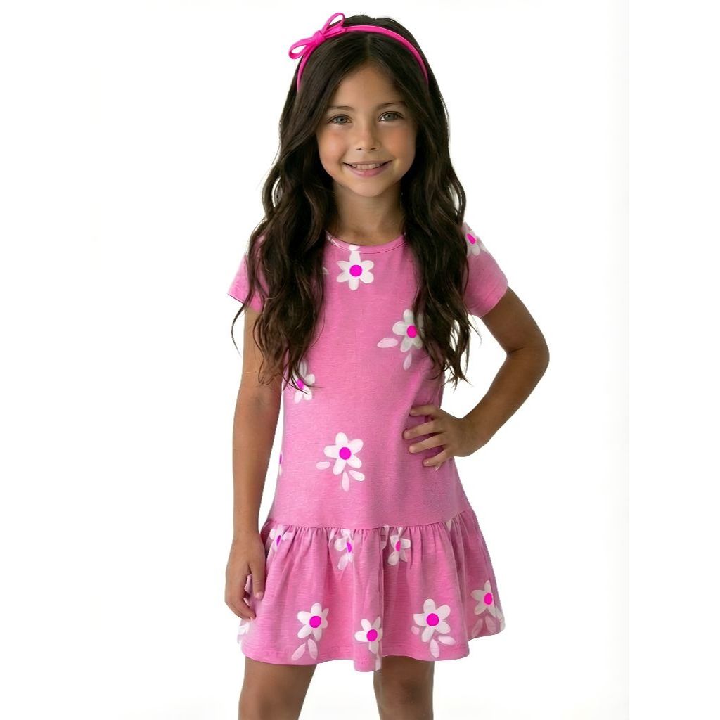 Vestido Infantil Menina Verão