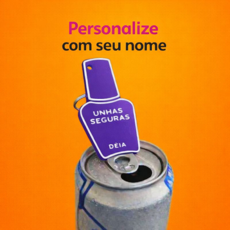 chaveiro abridor de lata – PERSONALIZADO