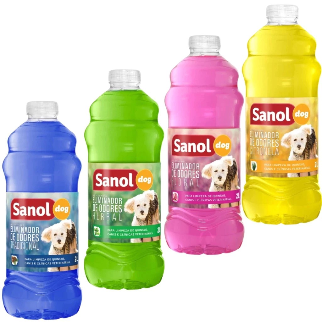 Eliminador de Odores Sanol Dog 2L  Tira Cheiro de 