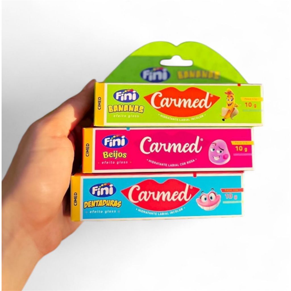 Carmed Lip Gloss Hidratante  Brilho Intenso com To