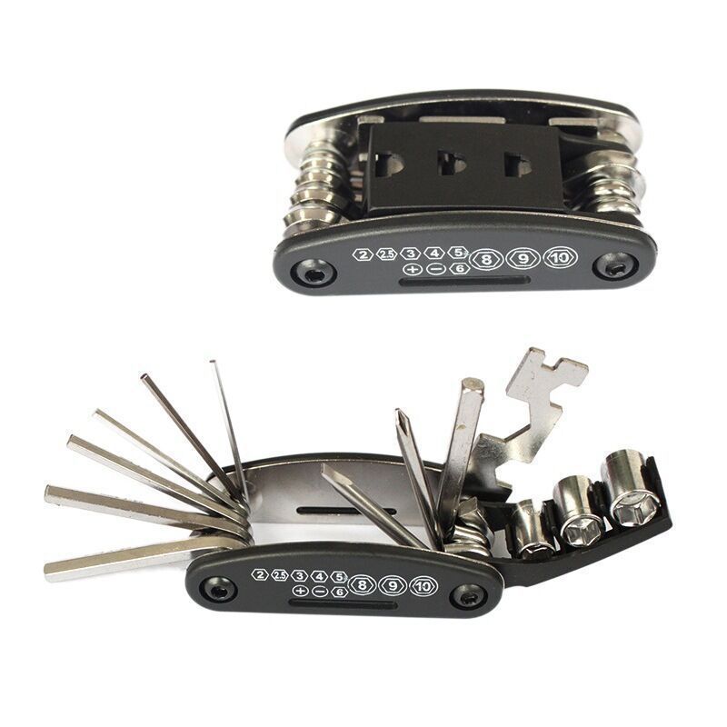 Kit de Reparo de Bike de Montanha | Ferramenta 16 