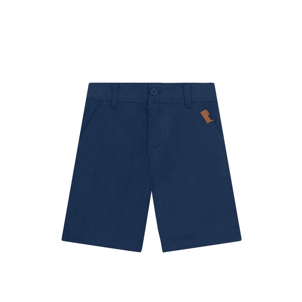 Bermuda infantil menino em sarja Mundi