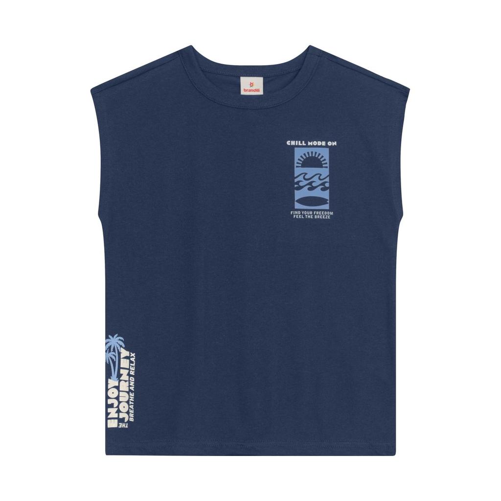 Regata infantil menino tropical em gel Brandili