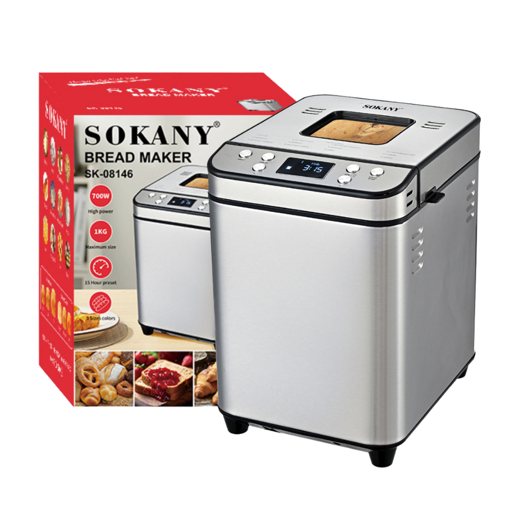 Máquina de Pão Caseiro Automática Elétrica com