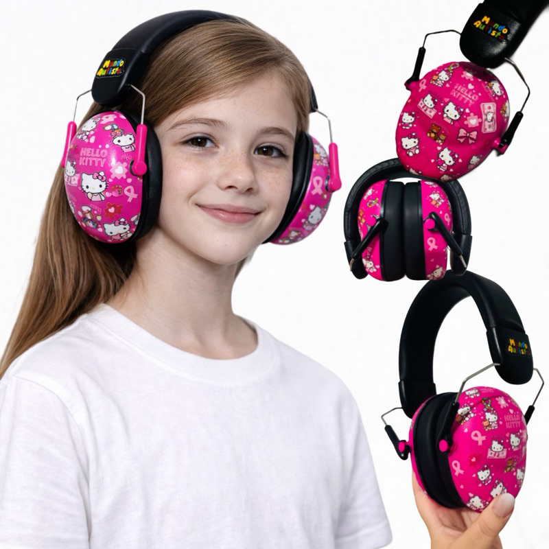 Abafador Hello Kitty 32 DB Autismo Infantil  Fone 