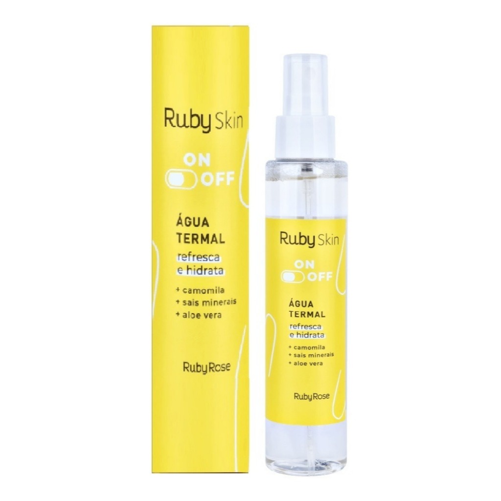 Água Termal On+off – Ruby Rose 120ml Tipo d