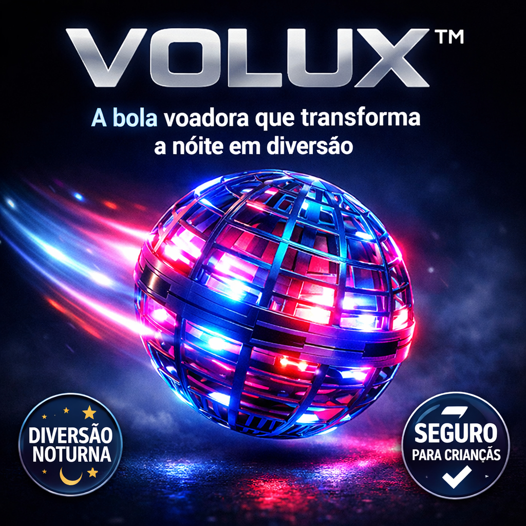Bola Voadora Boomerang com Iluminação LED para D