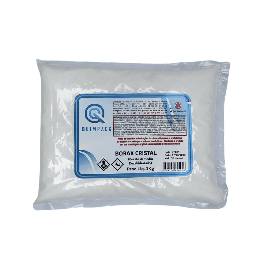 Borax ( Borato de Sódio ) 99% Quimpack – Pc