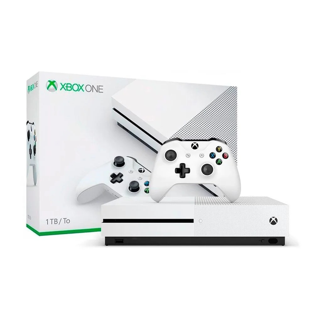 Console Xbox One S 1TB + 2 Controles Sem Fio ̵
