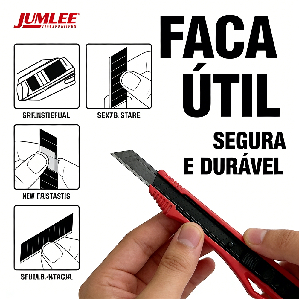 Faca Útil JUMLEE – Segura e Durável –