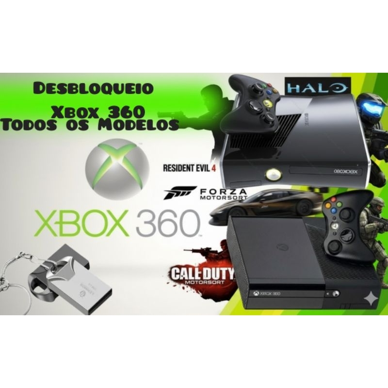 Aurora + Jogos + Destrave Xbox 360