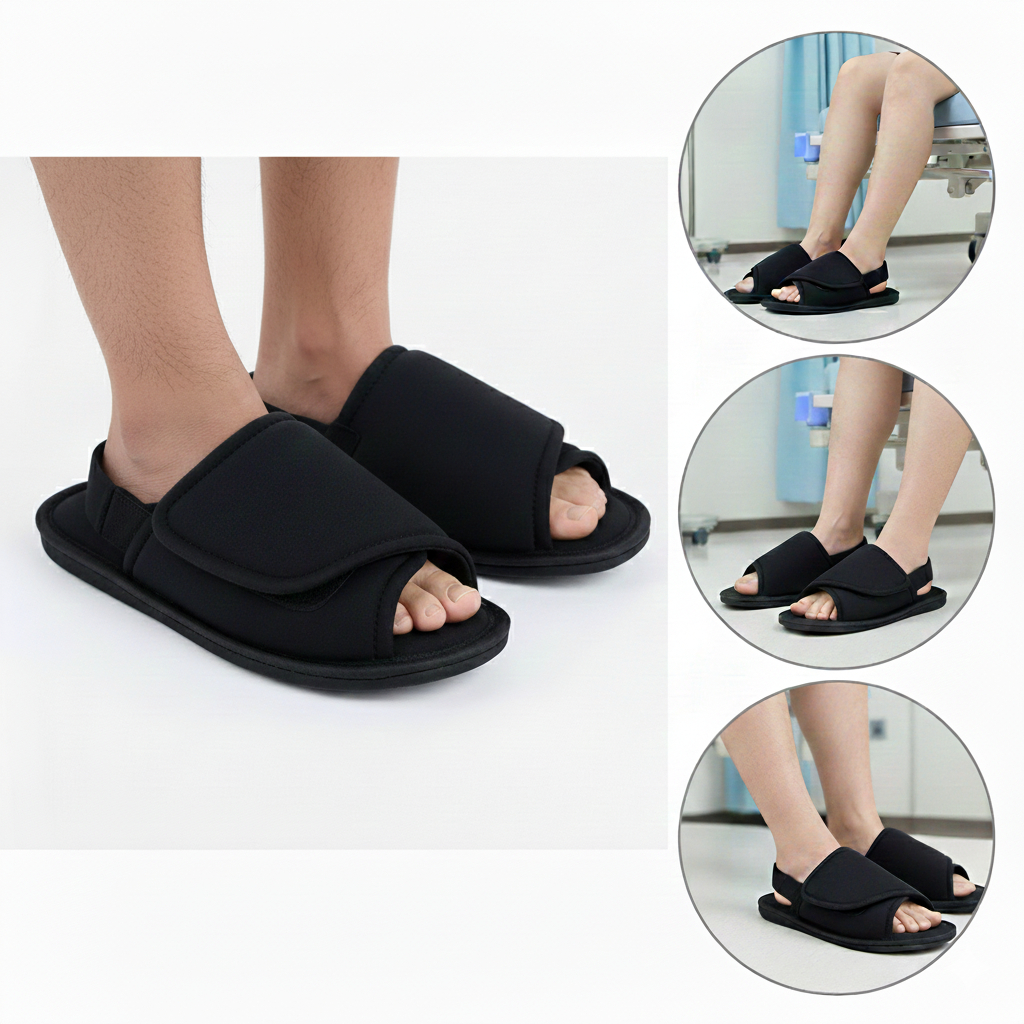 Pantufa Sandália Ortopédica Hospitalar Confortav